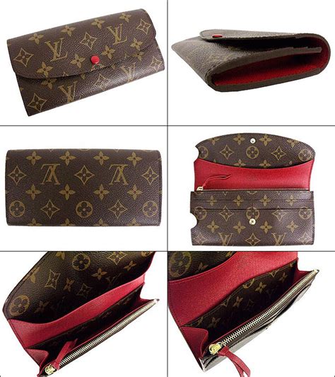 louis vuitton wallet with red inside|louis vuitton wallet women red.